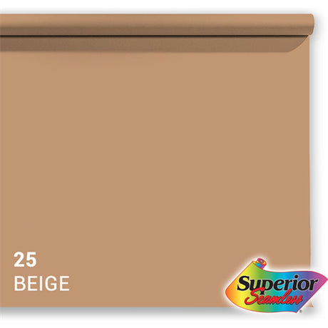 Superior Background Rol Beige (NR 25) 1.35m X 11m