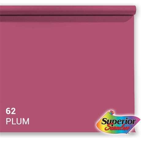 Superior Background Rol Plum (NR 62) 1.35m X 11m