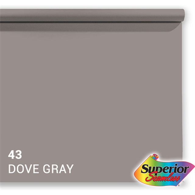 Superior Background Rol Dove Grey (NR 43) 1.35m X 11m