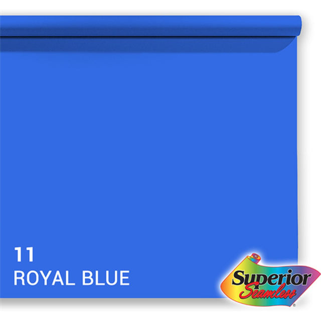Superior Background Rol Royal Blue (NR 11) 1.35m X 11m
