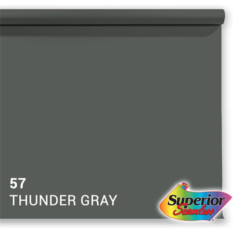 Superior Background Rol Thunder Grey (NR 57) 1.35m X 11m
