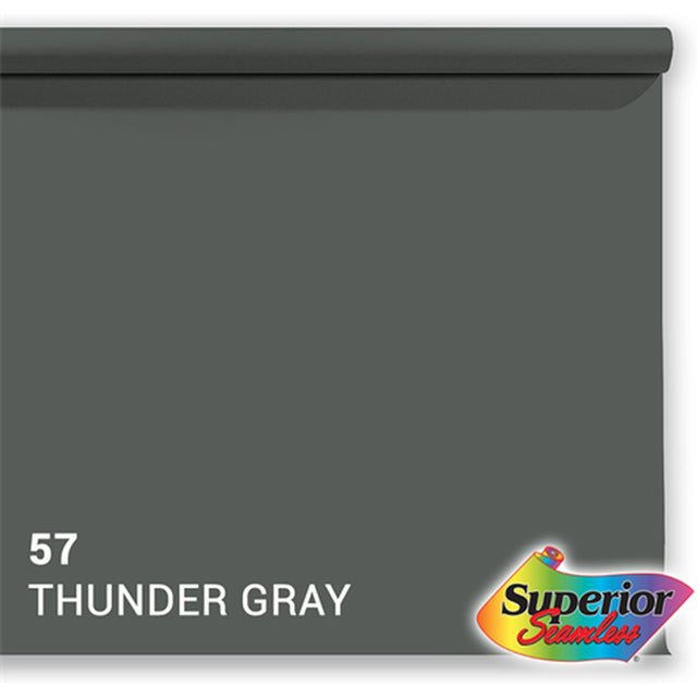 Superior Background Rol Thunder Grey (NR 57) 1.35m X 11m