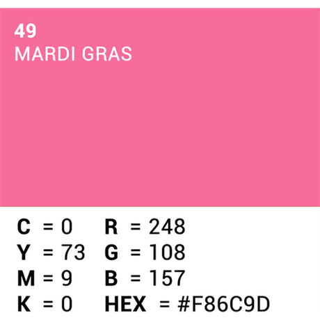 Superior Background Rol Mardi Gras (NR 49) 1.35m X 11m - image 5 of 5