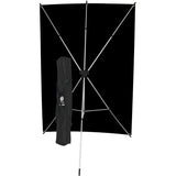 Westcott Black X-Drop Backdrop Kit - image 2 of 2