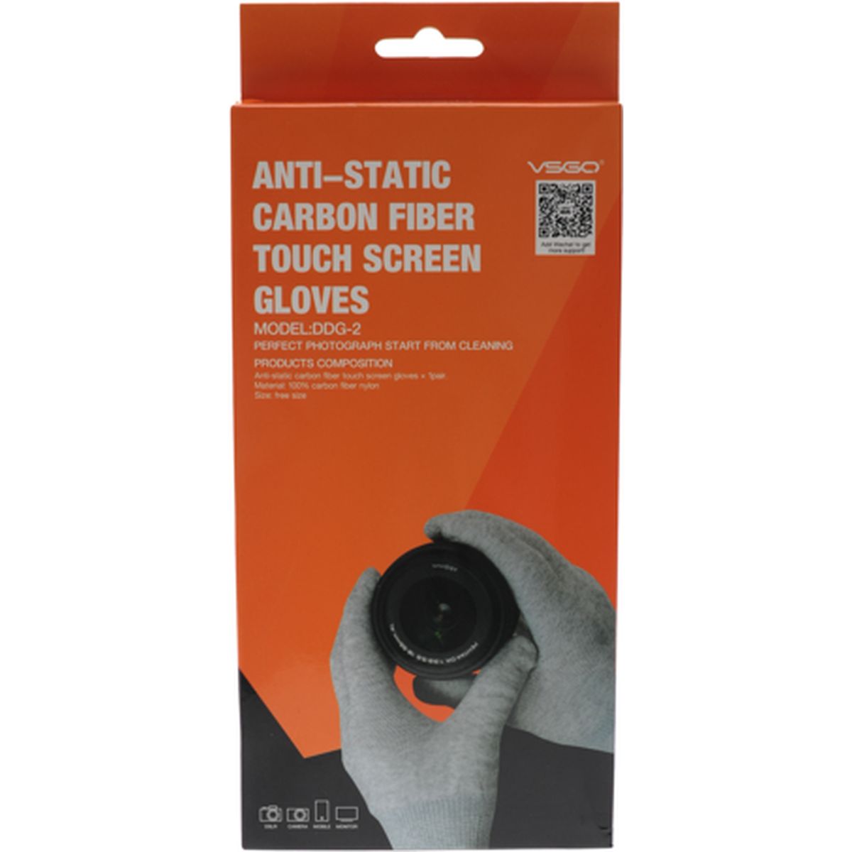 VSGO Anti-Static Cleaning Gloves White DDG-1 - image 2 of 5