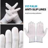 VSGO Anti-Static Cleaning Gloves White DDG-1 - image 5 of 5