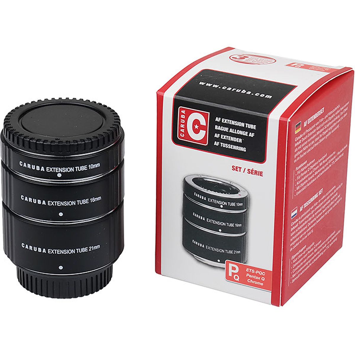 Caruba Extension Tube Set Pentax Q Chroom - image 5 of 5