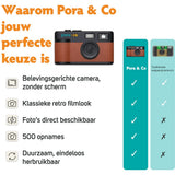 Pora&Co Digital Camera - Retro - Brown - image 3 of 5
