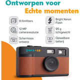 Pora&Co Digital Camera - Retro - Brown - image 5 of 5