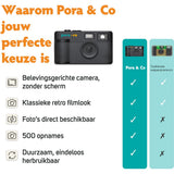 Pora&Co Digital Camera - Retro - Black - image 4 of 5