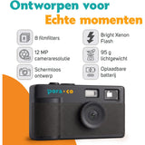 Pora&Co Digital Camera - Retro - Black - image 5 of 5