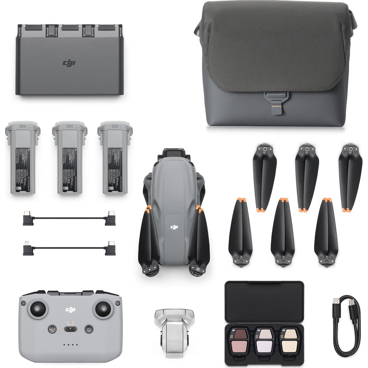 DJI Air 3S Fly More Combo w/ DJI RC-N3 Remote Controller