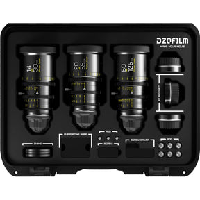 DZOFILM Pictor Bundle 14-30/20-55/50-125mm - PL & EF Mt (FT/M) - Black