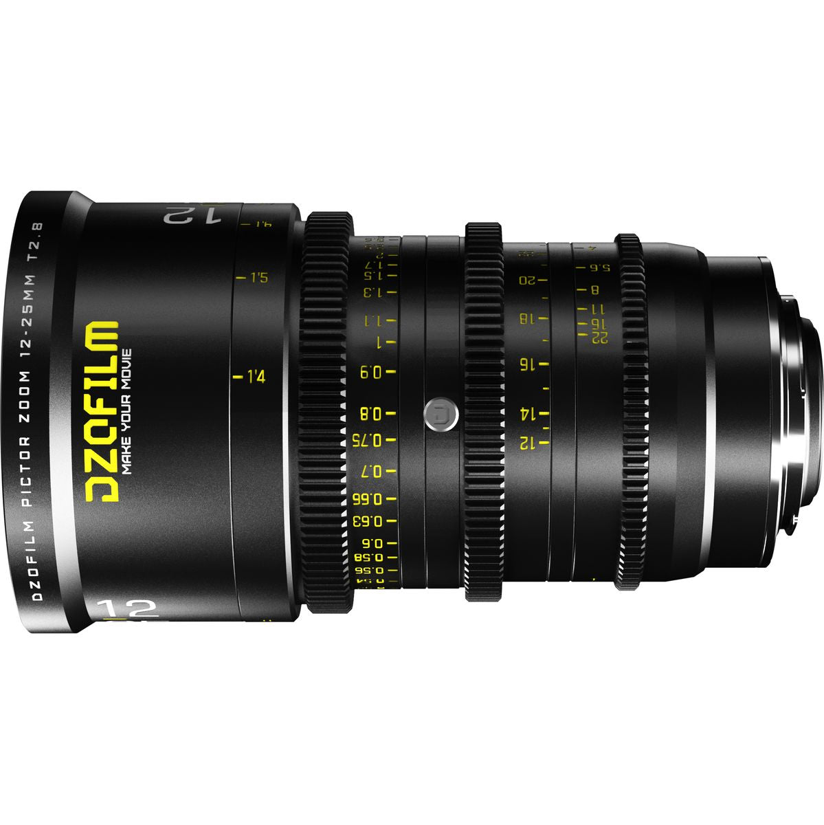 DZOFILM Dzo Film Pictor 12-25mm T2.8 - PL & EF Mount (FT/M) - Black - image 4 of 5