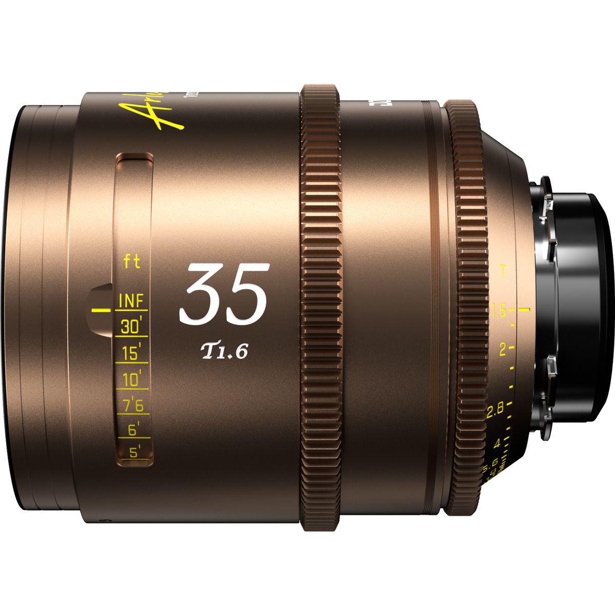 DZOFILM Arles Lustre 35mm FF/VV Prime Cine Lens - PL Mount (Meter)