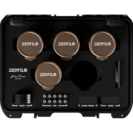 DZOFILM Arles Lustre 25/35/50/75mm FF/VV Prime Cine Lens - PL Mount (Meter)
