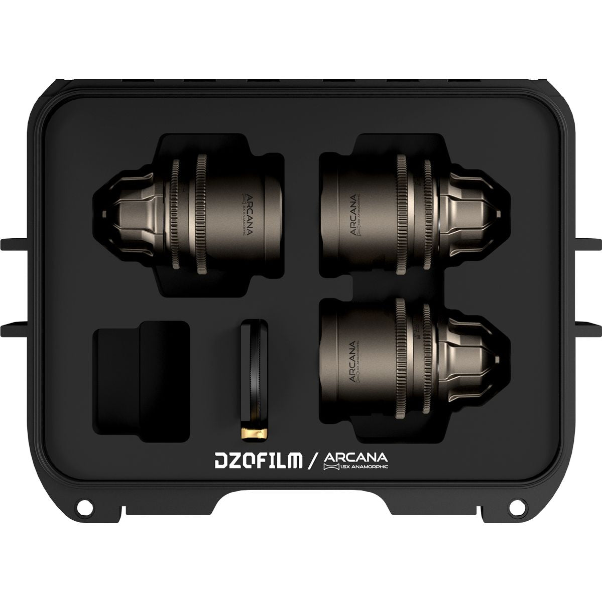 DZOFILM Arcana 32/45/75mm PL - Anamorphic FullFrame - W/Case (Imperial)
