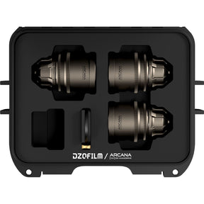 DZOFILM Arcana 32/45/75mm PL - Anamorphic FullFrame - W/Case (Imperial)