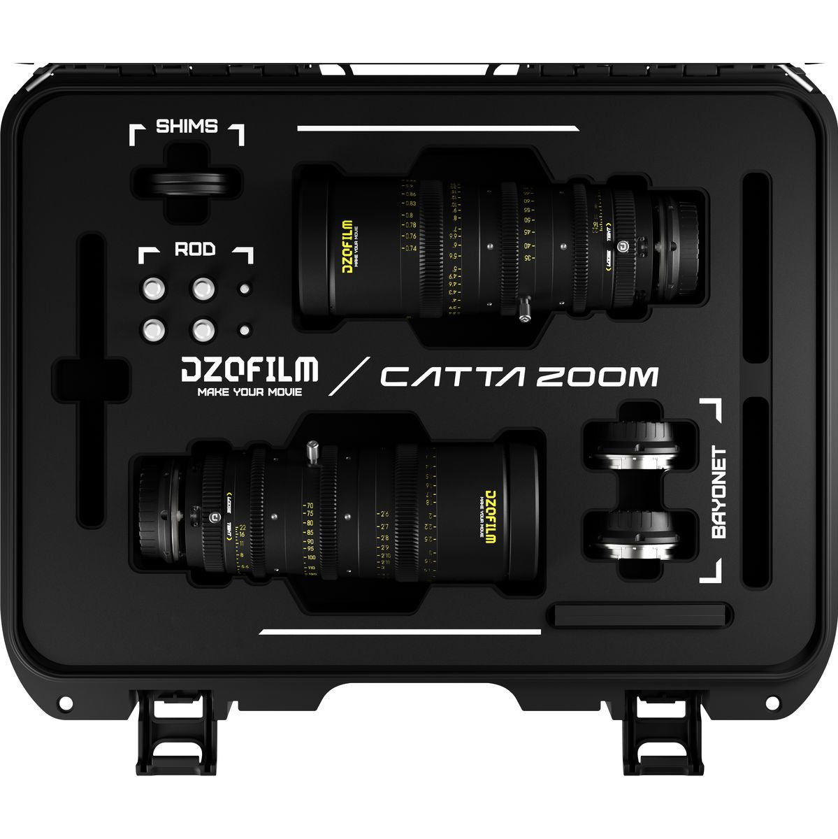 DZOFILM Dzo Film Catta Zoom 2 Lens Bundle 18-35/35-80mm - E Mount (FT/M) - Black