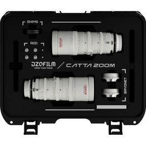 DZOFILM Dzo Film Catta Zoom 2 Lens Bundle 18-35/35-80mm - E Mount (FT/M) - White