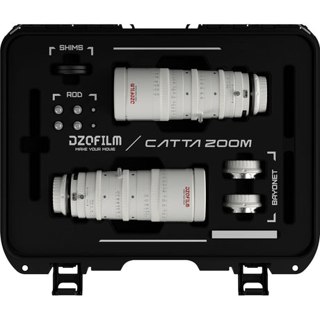 DZOFILM Dzo Film Catta Zoom 2 Lens Bundle 18-35/35-80mm - E Mount (FT/M) - White