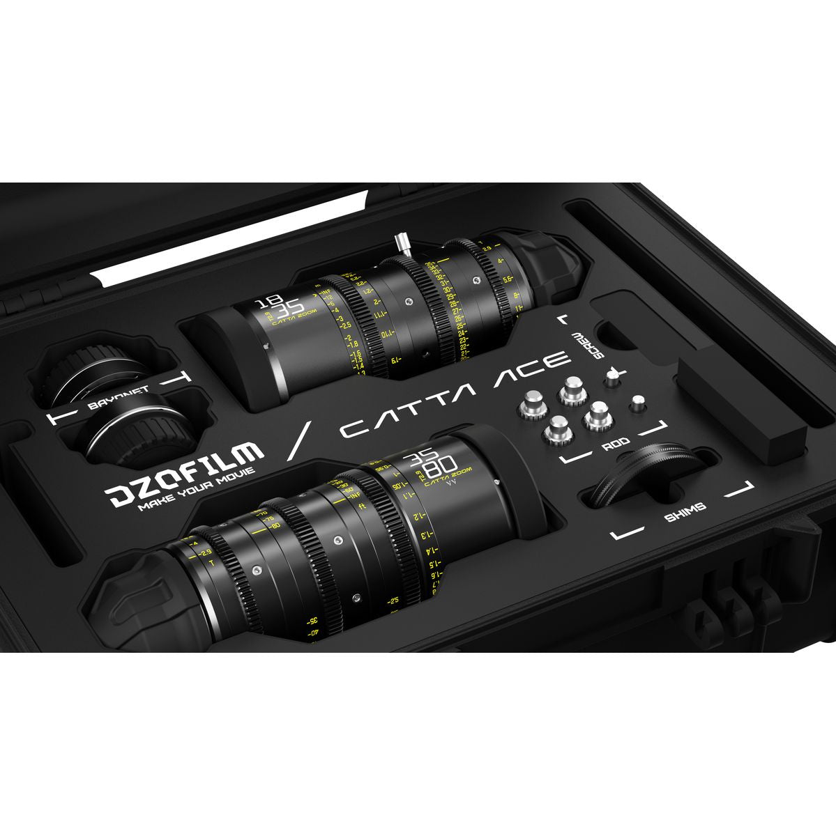 DZOFILM Dzo Film Catta Ace 2 Lens Bundle 18-35/35-80mm - PL & EF Mount (FT/M) - image 2 of 5