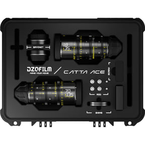 DZOFILM Dzo Film Catta Ace 2 Lens Bundle 18-35/70-135mm - PL & EF Mount (FT/M)