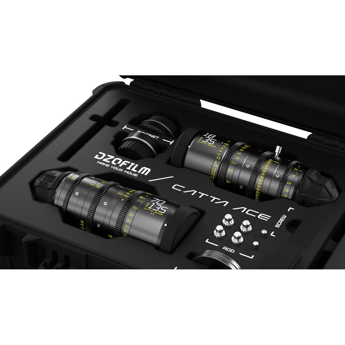 DZOFILM Dzo Film Catta Ace 2 Lens Bundle 18-35/70-135mm - PL & EF Mount (FT/M) - image 5 of 5
