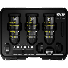 DZOFILM Catta Ace 3 Lens Bundle 18-35/35-80/70-135mm - PL & EF Mt (FT/M)