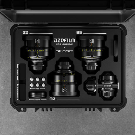 DZOFILM Gnosis Macro 3 Lens Set 32/65/90mm + Hard Case - LPL & PL & EF Mt (FT) - image 2 of 5