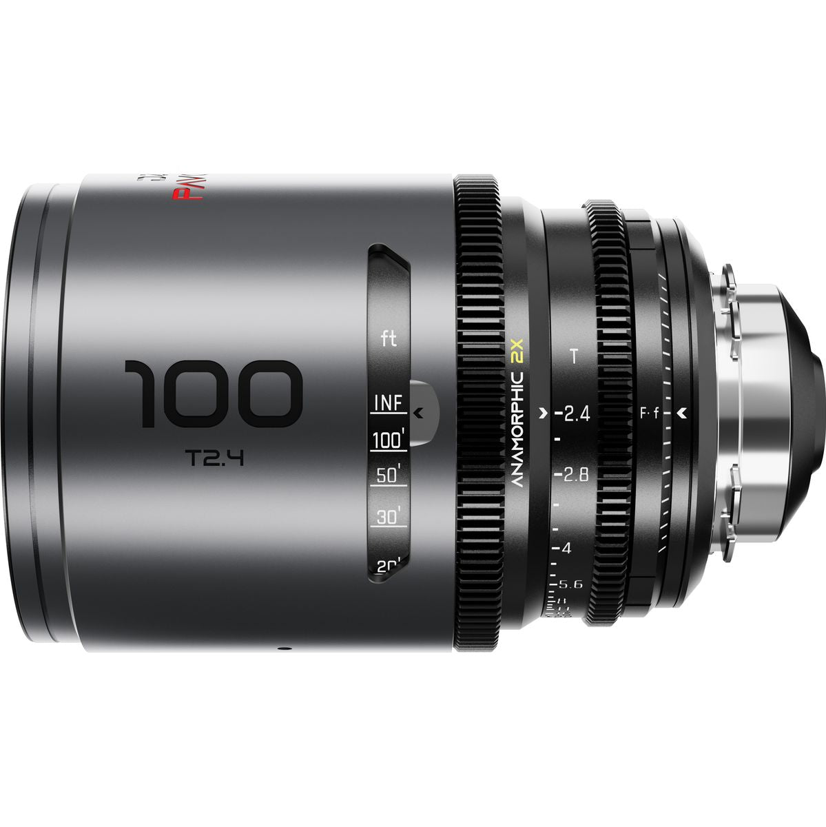 DZOFILM Pavo 2X Anamorphic Prime 100mm T2.1-Neutral Coating-Pl&ef Mt (FT)