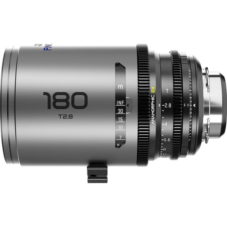 DZOFILM Pavo 2X Anamorphic Prime 180mm T2.8 - Blue Coating - Pl&ef Mount (Meter)