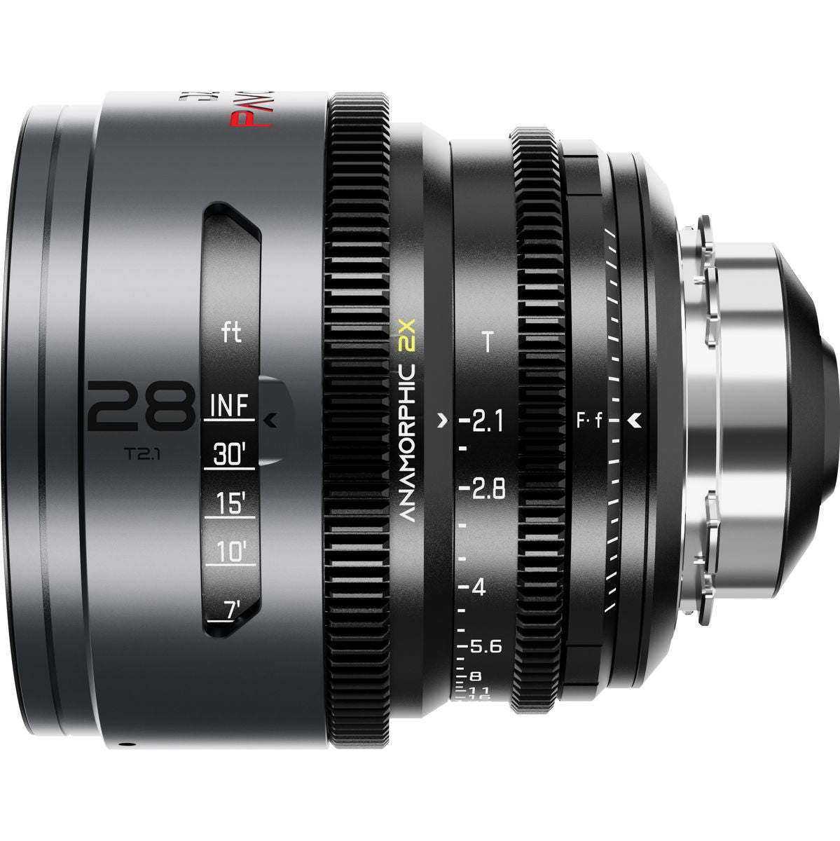 DZOFILM Pavo 2X Anamorphic Prime 28mm T2.1-Neutral Coating-Pl&ef Mt (FT)