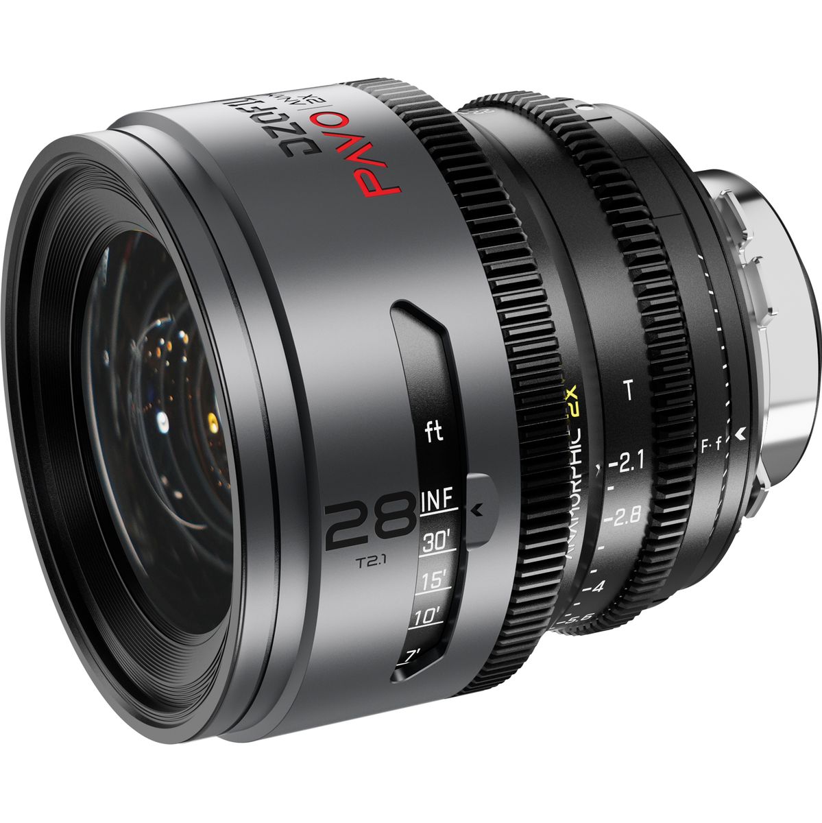 DZOFILM Pavo 2X Anamorphic Prime 28mm T2.1-Neutral Coating-Pl&ef Mt (FT) - image 2 of 4