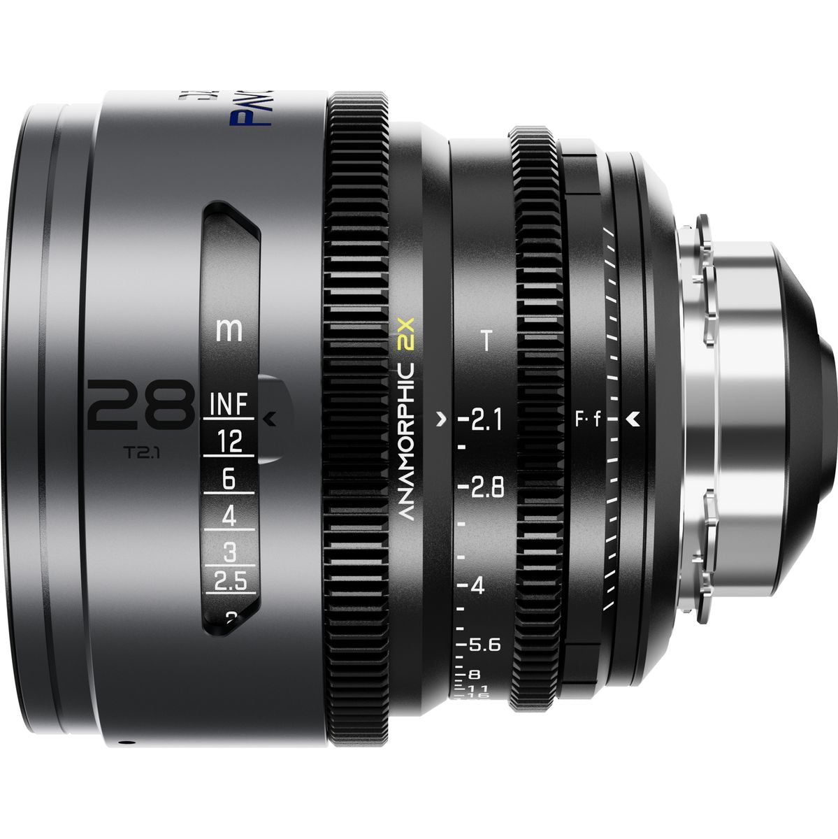 DZOFILM Pavo 2X Anamorphic Prime 28mm T2.1-BLUE Coating-Pl&ef Mt (M)