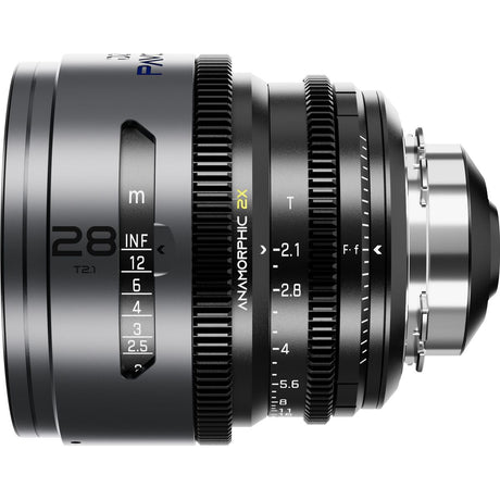 DZOFILM Pavo 2X Anamorphic Prime 28mm T2.1-BLUE Coating-Pl&ef Mt (M)