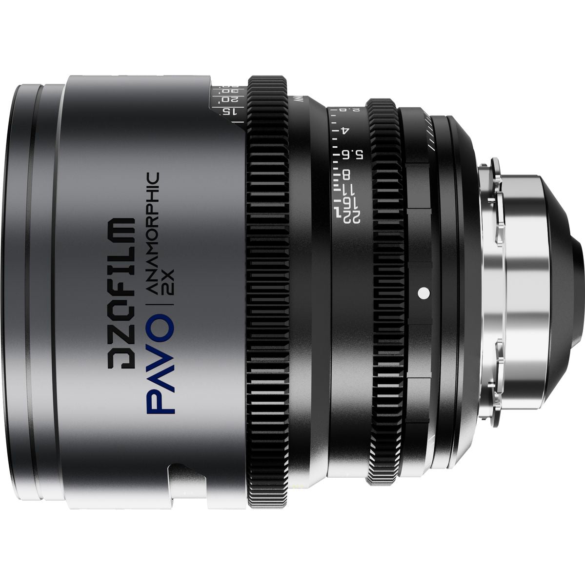 DZOFILM Pavo 2X Anamorphic Prime 55mm T2.1-BLUE Coating-Pl&ef Mt (FT)