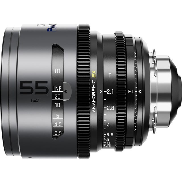 DZOFILM Pavo 2X Anamorphic Prime 55mm T2.1-BLUE Coating-Pl&ef Mt (M)