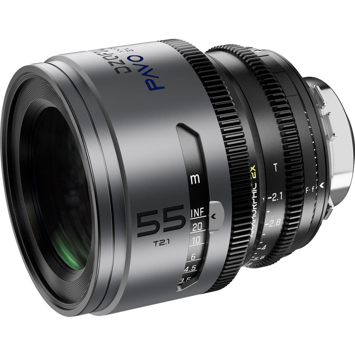 DZOFILM Pavo 2X Anamorphic Prime 55mm T2.1-BLUE Coating-Pl&ef Mt (M) - image 2 of 4