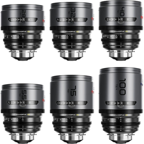 DZOFILM Pavo 2x Anamorphic 6 Lens Set T2.1 Neutral Coating PL/EF Mount Feet - image 3 of 5