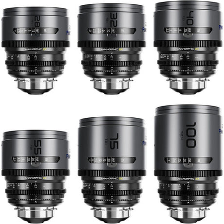 DZOFILM Pavo 2x Anamorphic 6 Lens Set T2.1 Blue Coating PL/EF Mount Meter - image 3 of 5