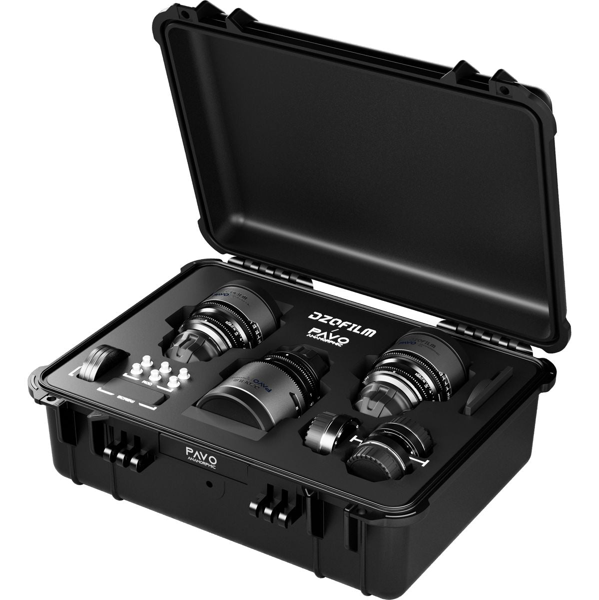 DZOFILM Pavo 2x Anamorphic 6 Lens Set T2.1 Blue Coating PL/EF Mount Meter - image 5 of 5