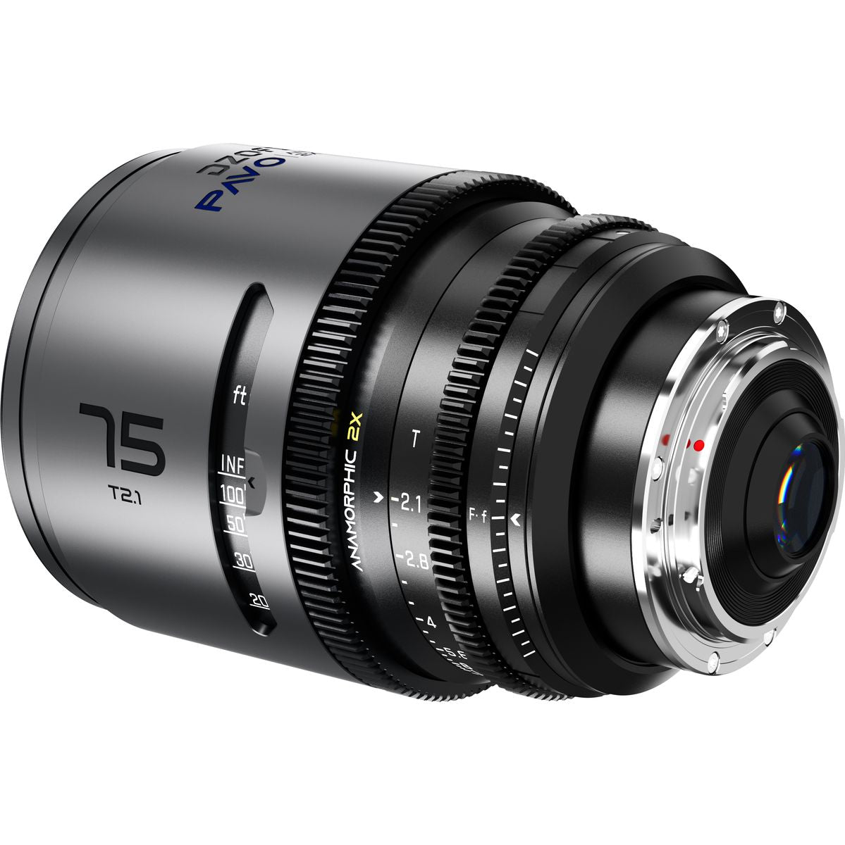 DZOFILM Pavo 2X Anamorphic Prime 75mm T2.1-BLUE Coating-Pl&ef Mt (FT) - image 3 of 4