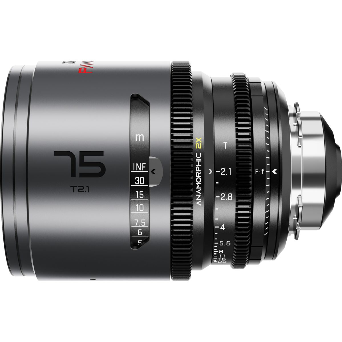 DZOFILM Pavo 2X Anamorphic Prime 75mm T2.1-Neutral Coating-Pl&ef Mt (M)