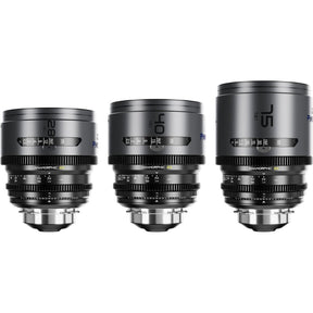 DZOFILM Pavo 2X Anamorphic Prime A Set 28/40/75mm T2.1-BLUE Coating-Pl&ef Mt (M)