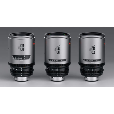 DZOFILM Pavo 2X Anamorphic C Set Macro T2.8 135mm T2.5 Ntrl Coating PL/EF Feet
