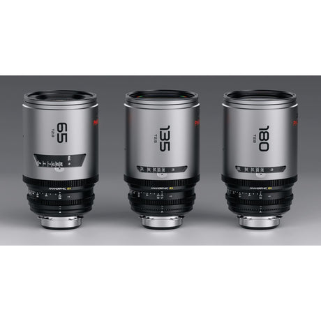 DZOFILM Pavo 2X Anamorphic C Set Macro T2.8 135mm T2.5 Blue Coating PL/EF Meter