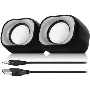 Eminent 2.0 Stereo Speaker Set For PC And Laptop USB Powered