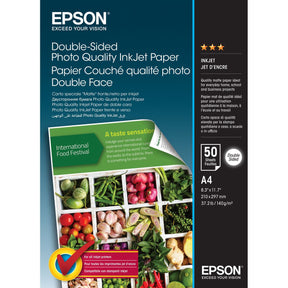 Epson Double-Sided Photo Quality Inkjetpaper A4 50 Sheets