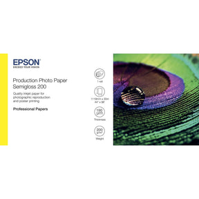 Epson Production Photo Paper Semigloss 200 44i X 30m